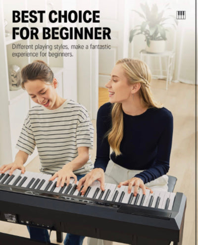 Donner DEP-10 - Digital piano with stand!  -Brand new in the box or assembled