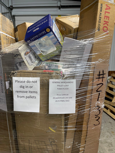 JUMBO LIQUIDATION PALLET- number 2133