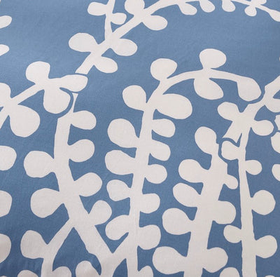 City Scene Branches French Blue Comforter Set, King- NEW!!!