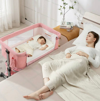 Cuddor 3 in 1 Baby Bassinet Bedside Sleeper, Pink- NEW IN BOX!!!