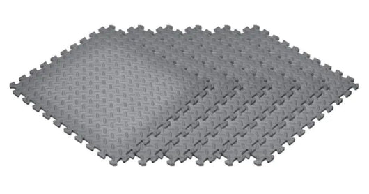 Norsk Gray 24 in. x 24 in. x 0.47 in. Foam Interlocking Floor Mat (6-Pack)!! NEW IN PLASTIC!!