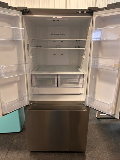 Samsung 22-cu ft French Door Refrigerator with Ice Maker (Fingerprint Resistant Stainless Steel) ENERGY STAR!  -Brand new out of the box