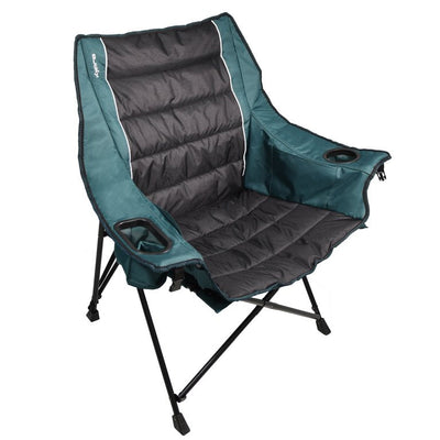 Kijaro Cayman Blue Iguana Quilted Club Adult Camping Chair**New in box**