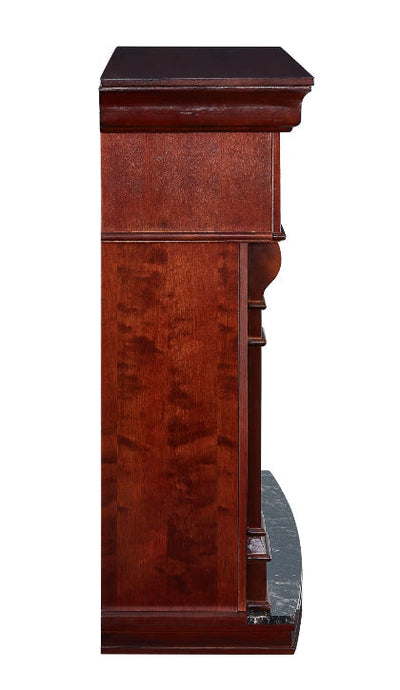 Bold Flame 47” Electric Fireplace in Walnut!! NEW & ASSEMBLRD - SEE PHOTOS
