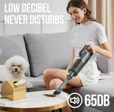 Litheli 6-In-1 Cordless Vacuum Cleaner with 4Ah Battery, Gray- BRAND NEW IN BOX!!!!
