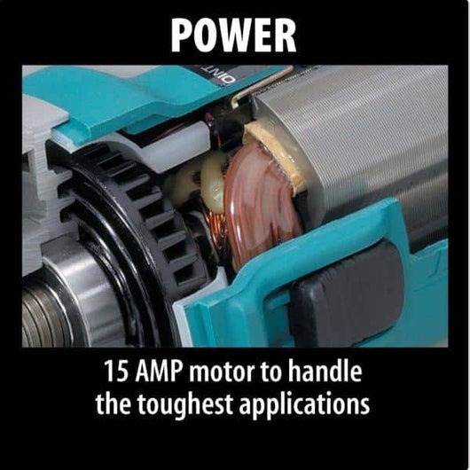 Makita 15 Amp 7 in. Corded Angle Grinder with Grinding wheel, Side handle and Wheel Guard  slightly used - great condition