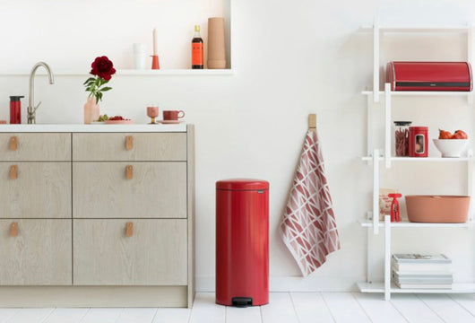 Brabantia Trash Can Newicon, 8 gal / 30L Passion Red- NEW OUT OF BOX!!!!