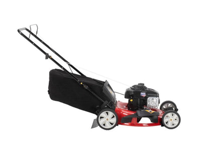Yard Machines 21" 3-in-1 Gas Push Mower with Rear Bag, Mulching, Side-Discharge Capabilities 140cc- NEW AND ASSEMBLED!!!!