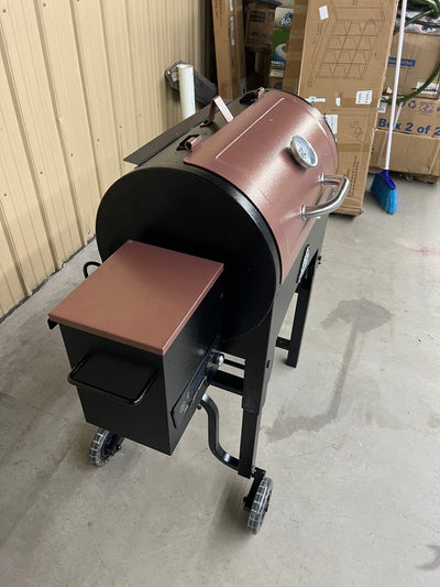 Pit Boss 340 Sq. In. Portable Tailgate, Camp Pellet Grill with Folding Legs