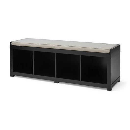 Better Homes & Gardens 4-Cube Storage Bench, Black**New in box**