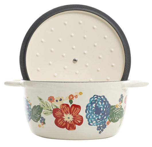 The Pioneer Woman Dazzling Dahlias 3 Qt Casserole w/ Lid!! NEW OUT OF BOX!!
