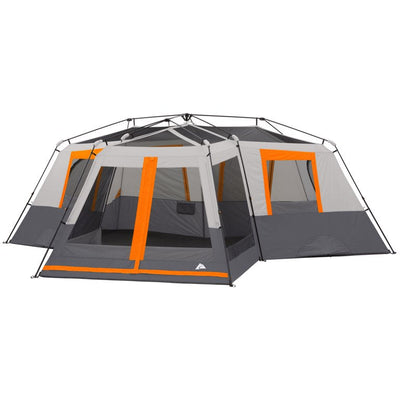 Ozark Trail 12-Person 3-Room Instant Cabin Tent with Screen Room**New**