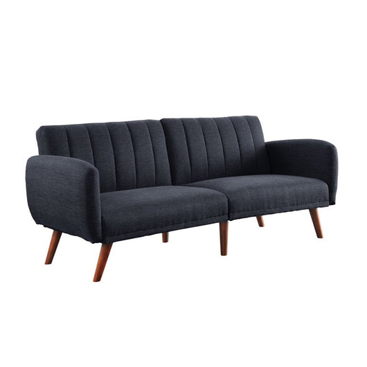 Acme Furniture Bernstein Sofa, Gray Linen**New and assembled**