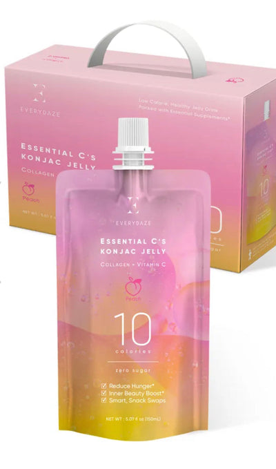 Everydaze Essential C’s Konjac Jelly Peach- NEW (missing 1 pouch)