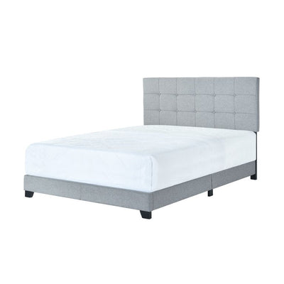 Crown Mark Florence Gray Panel Bed, Twin**New inBox**