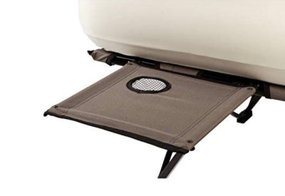 Coleman Cot and Thick Queen Air Mattress Combo Side Tables, Pump Included- NEW IN CARRY BAG!!!!