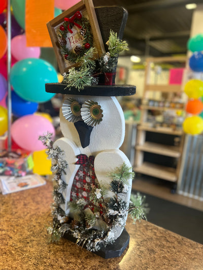 Handmade Snowy Christmas Owl