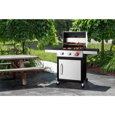 Dyna-Glo 3-Burner Propane Gas Grill in Stainless Steel with TriVantage Multifunctional Cooking System- new in the box