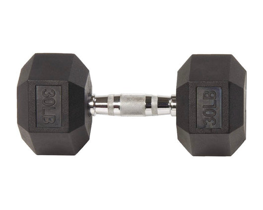 BalanceFrom Rubber Hex Dumbbells, 30 lbs Pair, Black- NEW IN BOX!!!!