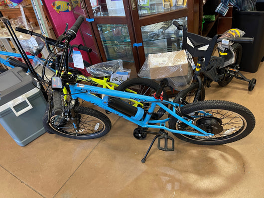 Kent 20” Torpedo Ebike, Blue!! NEW AND ASSEMBLED!!