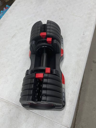 Weider adjustable 50 pound dumbbell- brand new - single dumbbell