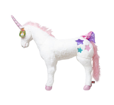 Melissa & Doug Giant Unicorn - Lifelike Stuffed Animal (over 2 feet tall)- brand new