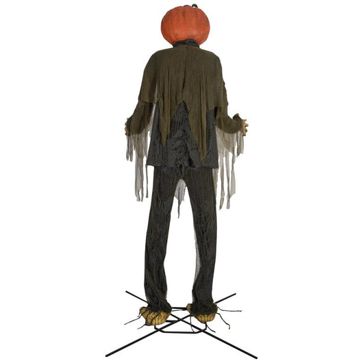 Gemmy Animated Giant Posable Pumpkin Ghoul - 12 ft**New in box**