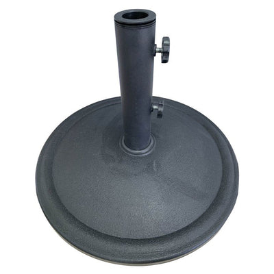 Mainstays 30 lbs Black Round Matte Concrete Patio Umbrella Base**New In Box**