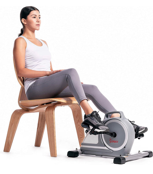 Sunny Health & Fitness Mini Exercise Bike Peddler w/ Adjustable Resistance- NEW AND ASSEMBLED!!!!