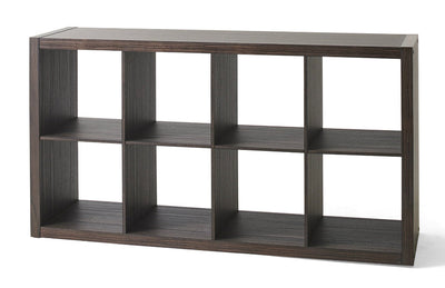 Better Homes & Gardens 8-Cube Storage Organizer, Tobacco Oak!! NEW IN BOX!!