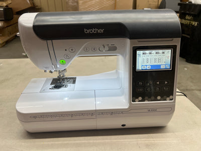 Brother Computerized Sewing and Embroidery Machine, Wireless LAN Connected, 193 Built-in Embroidery Designs, 241 Built-in Stitches, 3.7" LCD Touchscreen Display!! LIGHTLY USED(SOME MINOR ACCESSORIES ARE MISSING BUT MAJOR PARTS ARE ALL THERE)!!