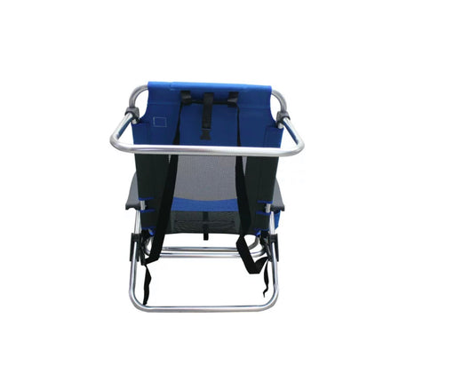 Outdoor Spectator 2 Pack Multiple Positions Beach Chair - Blue- NEW OUT OF BOX!!!