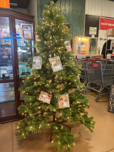 Holiday Time 6.5ft Christmas Tree- NEW OUT OF BOX!!!