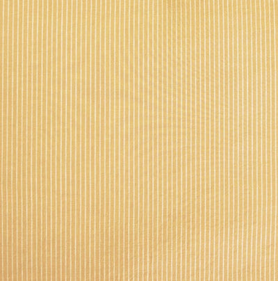Gap Home Yarn Dyed Washed Chambray Stripe Reversible Organic Cotton Duvet Cover Set, Full/Queen, Mustard, 3-Pieces- NEW!!!