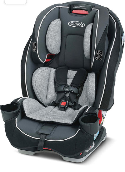 Graco SlimFit 3 in 1 Car Seat -Slim & Comfy Design Saves Space in Your Back Seat, Darcie, One Size! -New!
