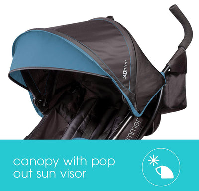 Summer 3Dmini Convenience Stroller, Blue/Black – NEW IN BOX!!!