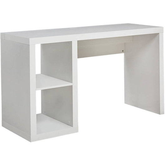 Better Homes & Gardens Cube Storage Office Desk, white**New small damage from shipping**