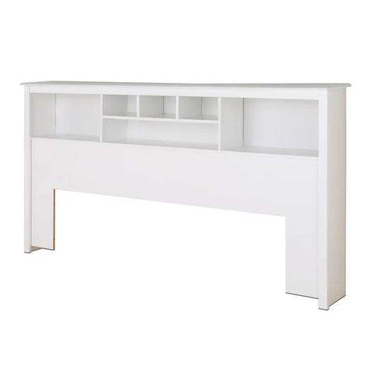 Prepac Monterey White King Bookcase Headboard**New in Box**