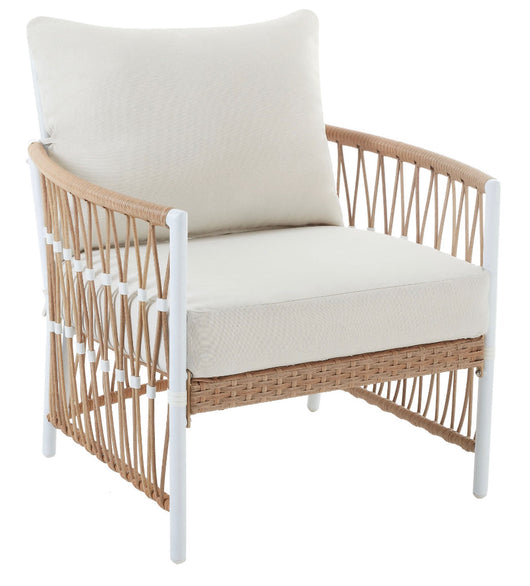Better Homes & Gardens Lilah Outdoor Wicker 4-Piece Stationary Conversation Set, Off-White!! NEW IN BOX!!