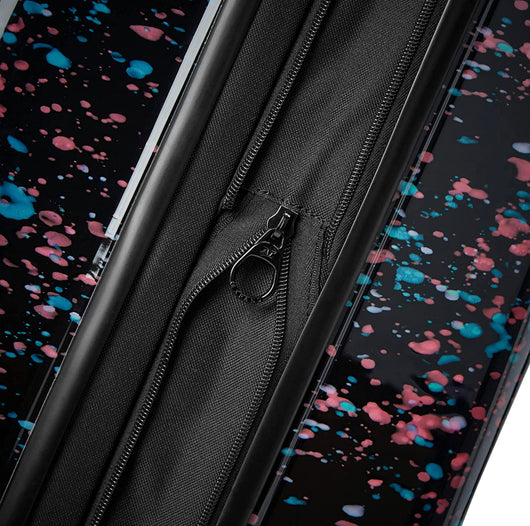 American Tourister Moonlight Hardside Expandable Luggage with Spinner Wheels, Speckle Black, Checked, 24” & 21” Bags!! BRAND NEW!!