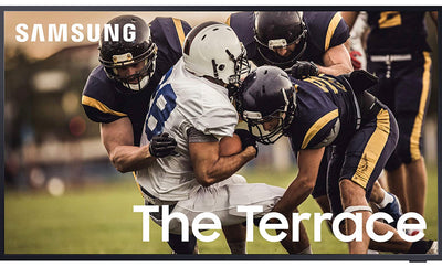 SAMSUNG 55-inch Class QLED 4K UHD The Terrace Series Outdoor Direct Full Array 16x Quantum HDR 32x, Weatherproof, Wide Viewing Angle, Smart TV with Alexa Built-in (QN55LST7TAFXZA, 2020 Model)- NEW IN BOX !