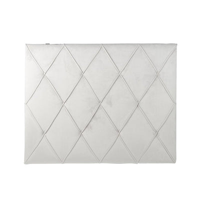 Twin-XL Tufted FXL Upholstered Headboard with USB Port, Lt. Grey Finish**New in box**