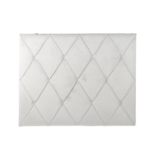 Twin-XL Tufted FXL Upholstered Headboard with USB Port, Lt. Grey Finish**New in box**