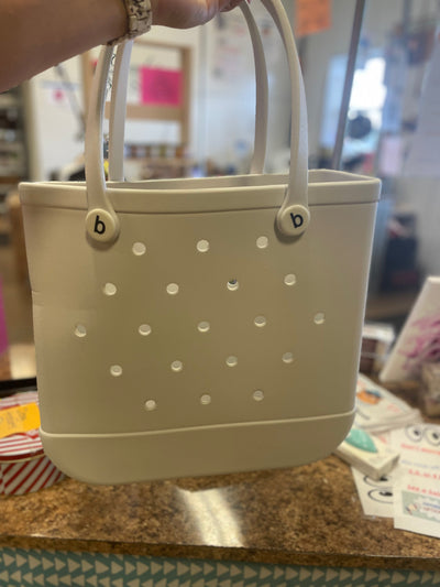 White Baby Bogg Bag (very lightly used)