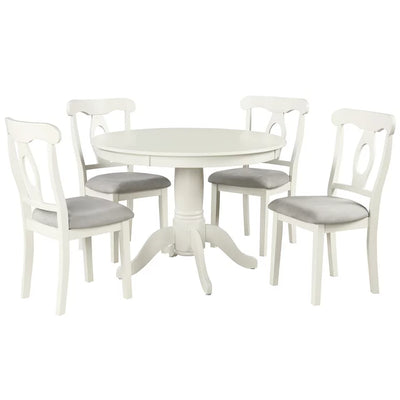 Angel Line 5 - Piece Lindsey Dining Set, White**New in Box**