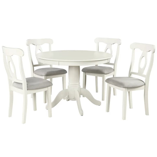 Angel Line 5 - Piece Lindsey Dining Set, White**New in Box**