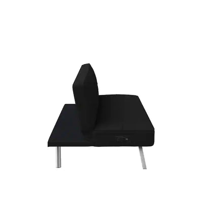 Serra Cary 66 in. Black Polyester Queen Size Lounger Sofa**New in box**
