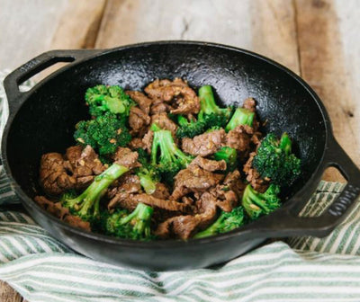 Lodge Pre-Seasoned 14 inch Cast Iron Wok with Flat Base & Loop Handles- NEW OUT OF BOX!!!!