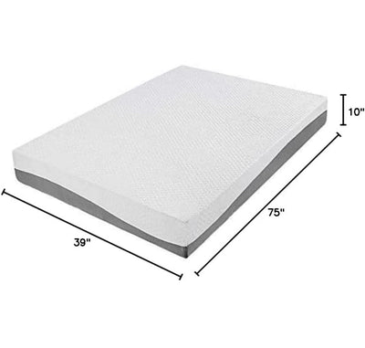 Olee Sleep 10 inch Aquarius Memory Foam Mattress - Twin- NEW IN BOX!!!!