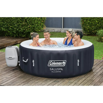 Coleman Palm Springs AirJet Inflatable Hot Tub Spa 4-6 person!! Brand new in the box!!